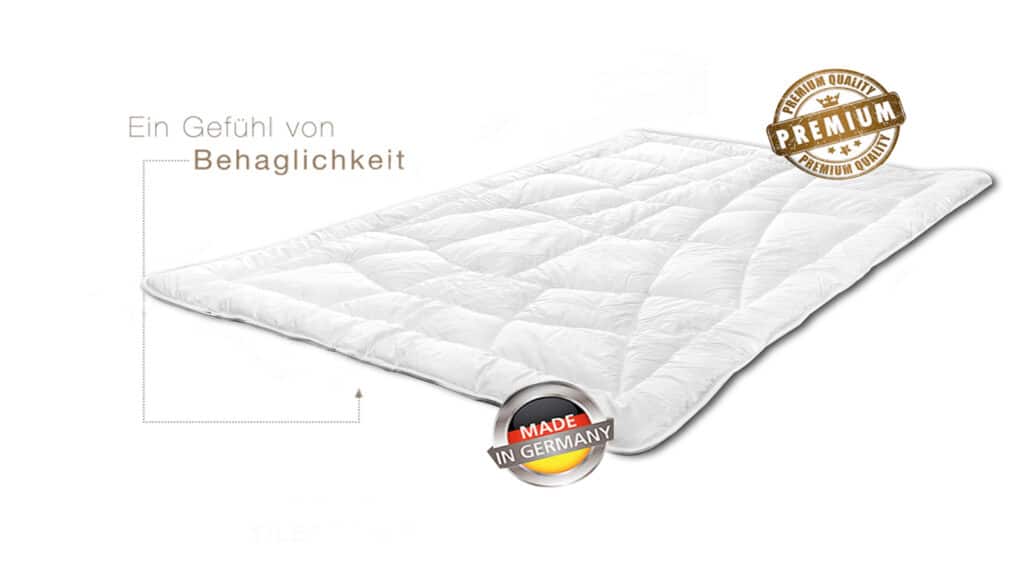 Oberbett – Bettdecke – Team Clean